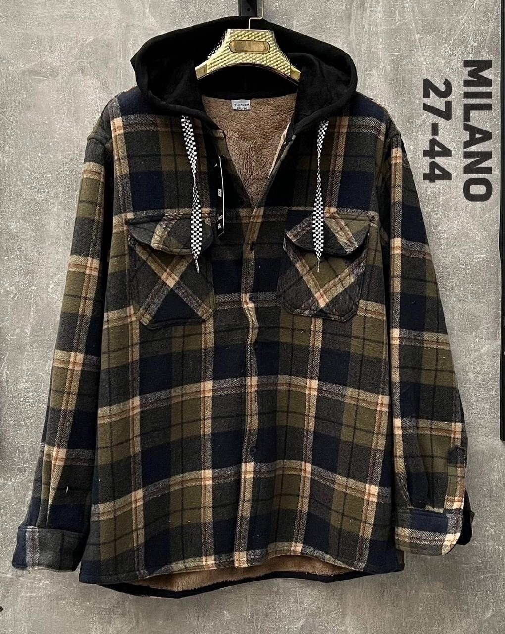 рубашка теплая,рубашка с капюшоном,рубашка теплая в клетку оверсайз,рубашка в клетку с капюшоном,рубашка в клетку теплая