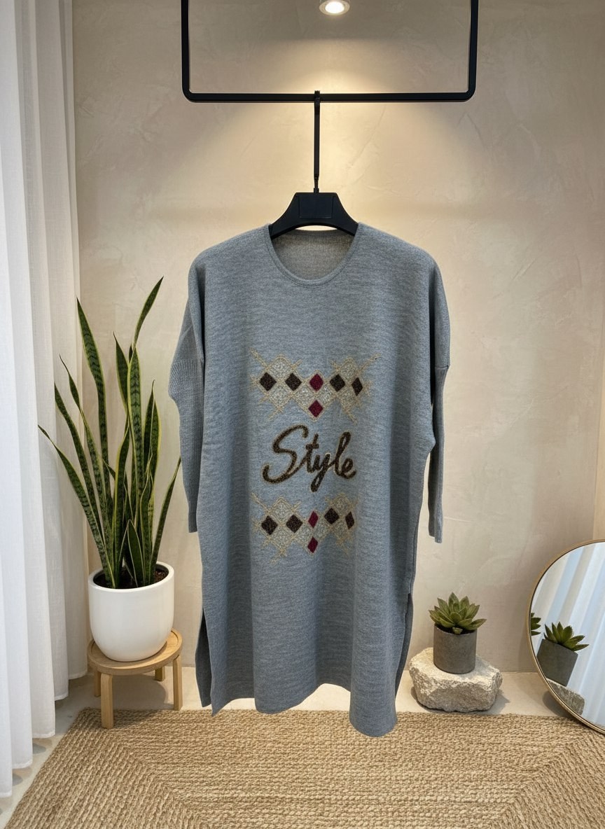 свитер удлиненная,свитер дизайн,бежевый джемпер,стильный свитер,вязаные свитера