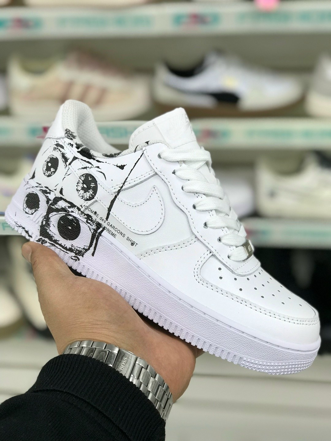 кросcовки nike air force 1,nike air force 1 cdg x supreme,nike air force 1 cdg,nike air force 1 supreme comme des garcons,nike air force 1