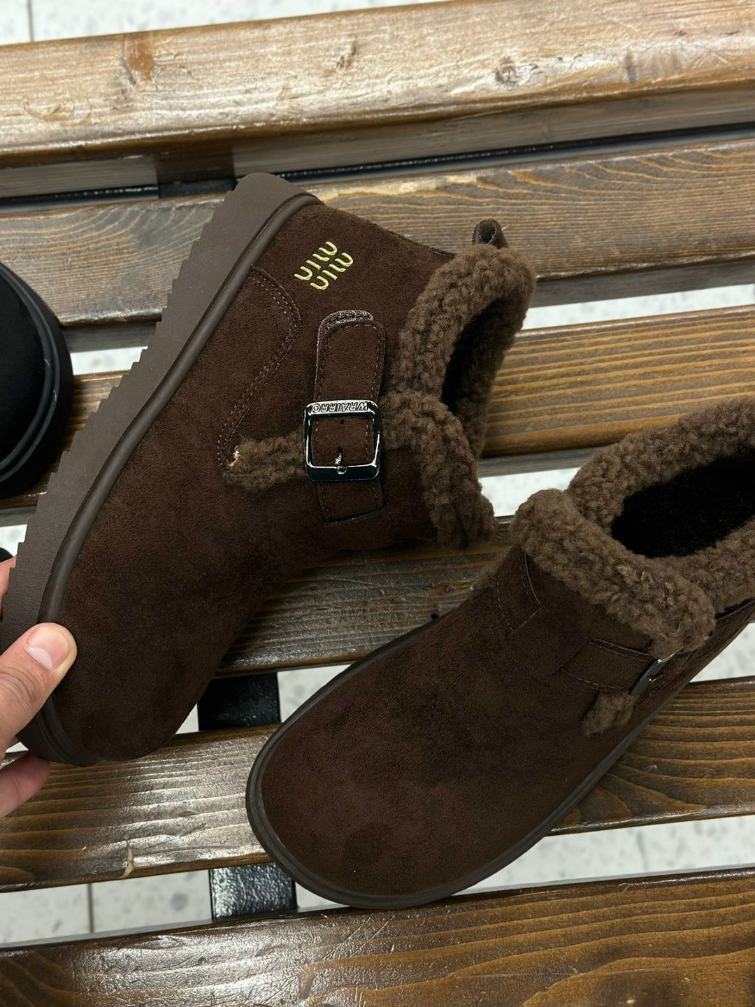 ,женские угги, зимняя, теплая, женская