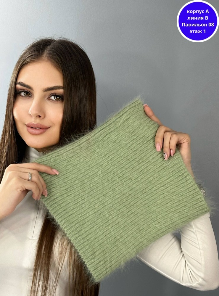 шарф снуд,снуд женский пушистый зимний вязаный из ангоры,женский снуд,шарф снуд из ангоры,снуд