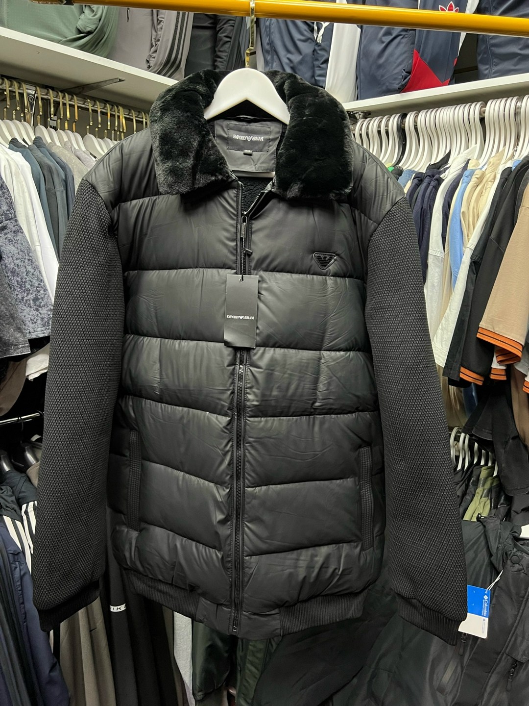 куртка мужская зимняя,зимняя куртка emporio armani,куртка мужской,куртка armani мужская,демисезонная куртка