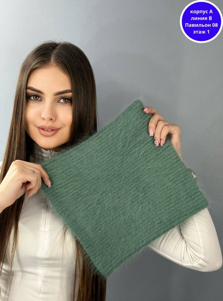 шарф снуд,снуд женский пушистый зимний вязаный из ангоры,женский снуд,шарф снуд из ангоры,снуд