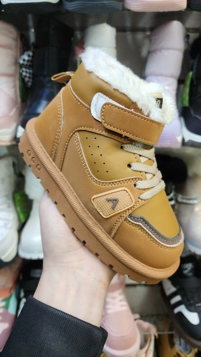 детские кроссовки, детская,зимние детские ботинки,, теплая