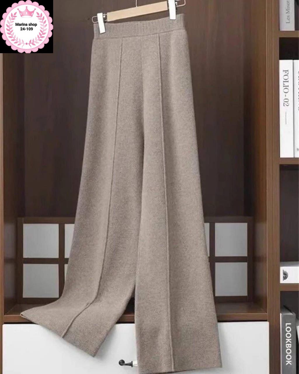 широкие брюки,трикотажные брюки,широкие брюки женские,вязаные брюки женские,женские длинные брюки