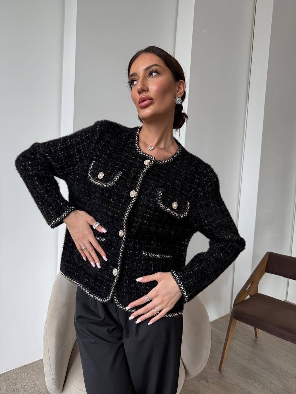 кардиган твидовый,жакет в стиле шанель,твидовый жакет chanel,белый твидовый пиджак zara,жакет твидовый укороченный