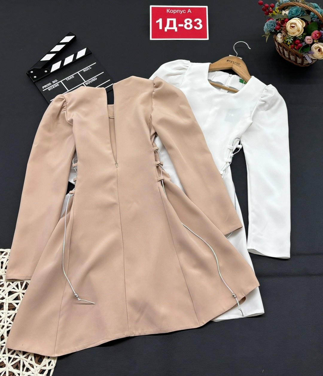 платье,платье женские,школьное платье,платье с завязками,платье на флисе