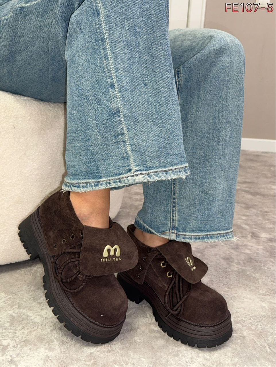 ,женские ботинки,ботинки miu miu, женская, повседневные