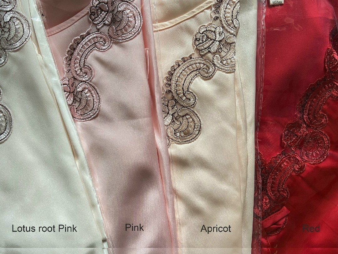 вышивка на постельном белье,пижама шелк,машинная вышивка на постельном белье,женской одежды,