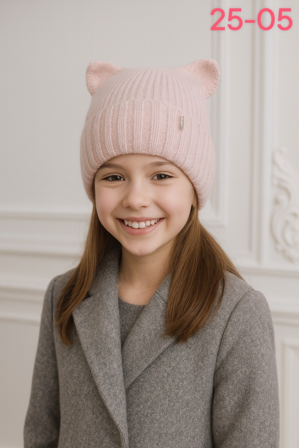 вязаная шапка с кошачьими ушками,шапка вязаная с ушками,шапка для девочек,шапочка с ушками,шапка с ушками