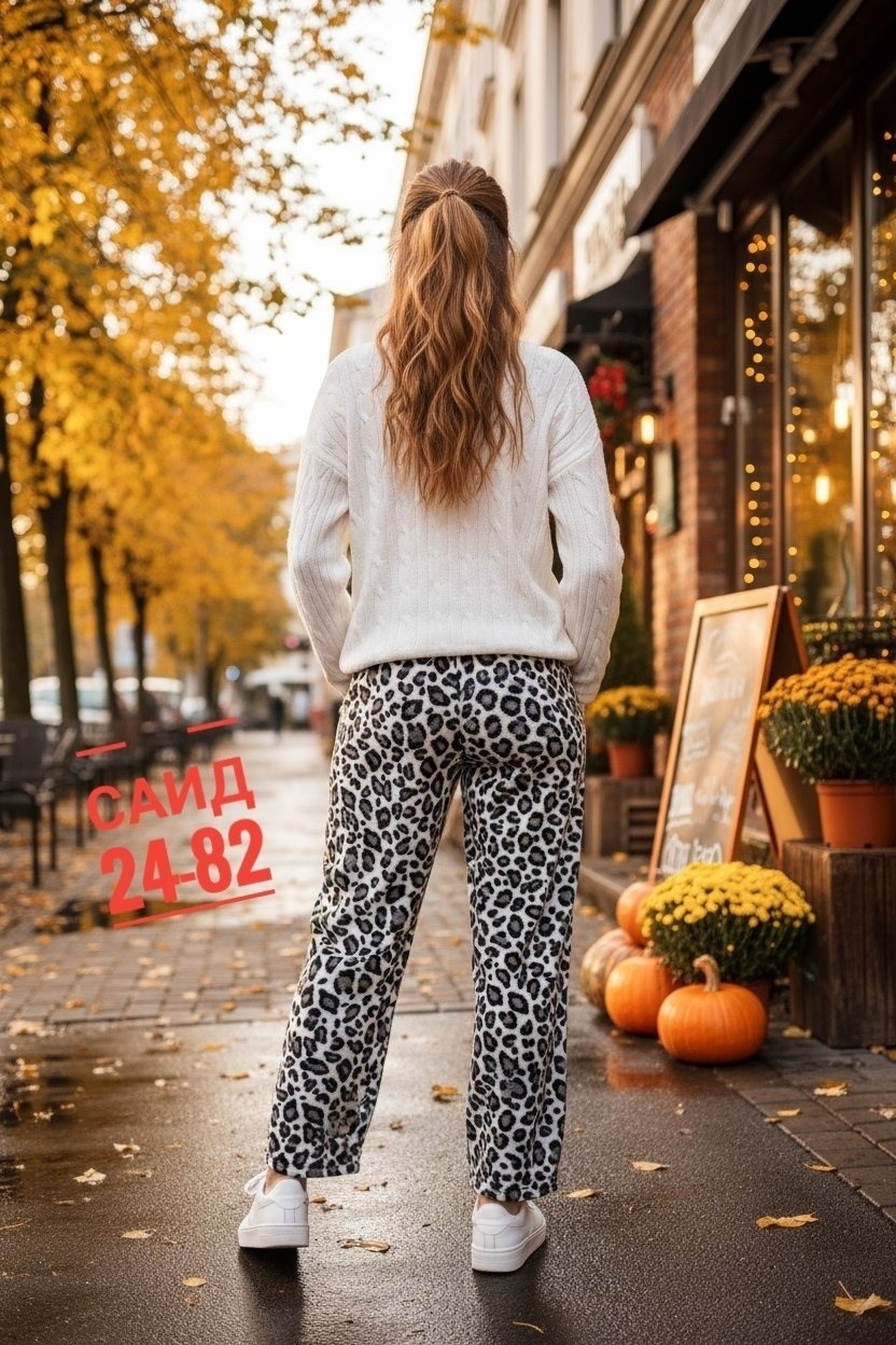 брюки с леопардовым принтом,модные брюки,леопардовые брюки,трикотажные брюки,леопардовые штаны