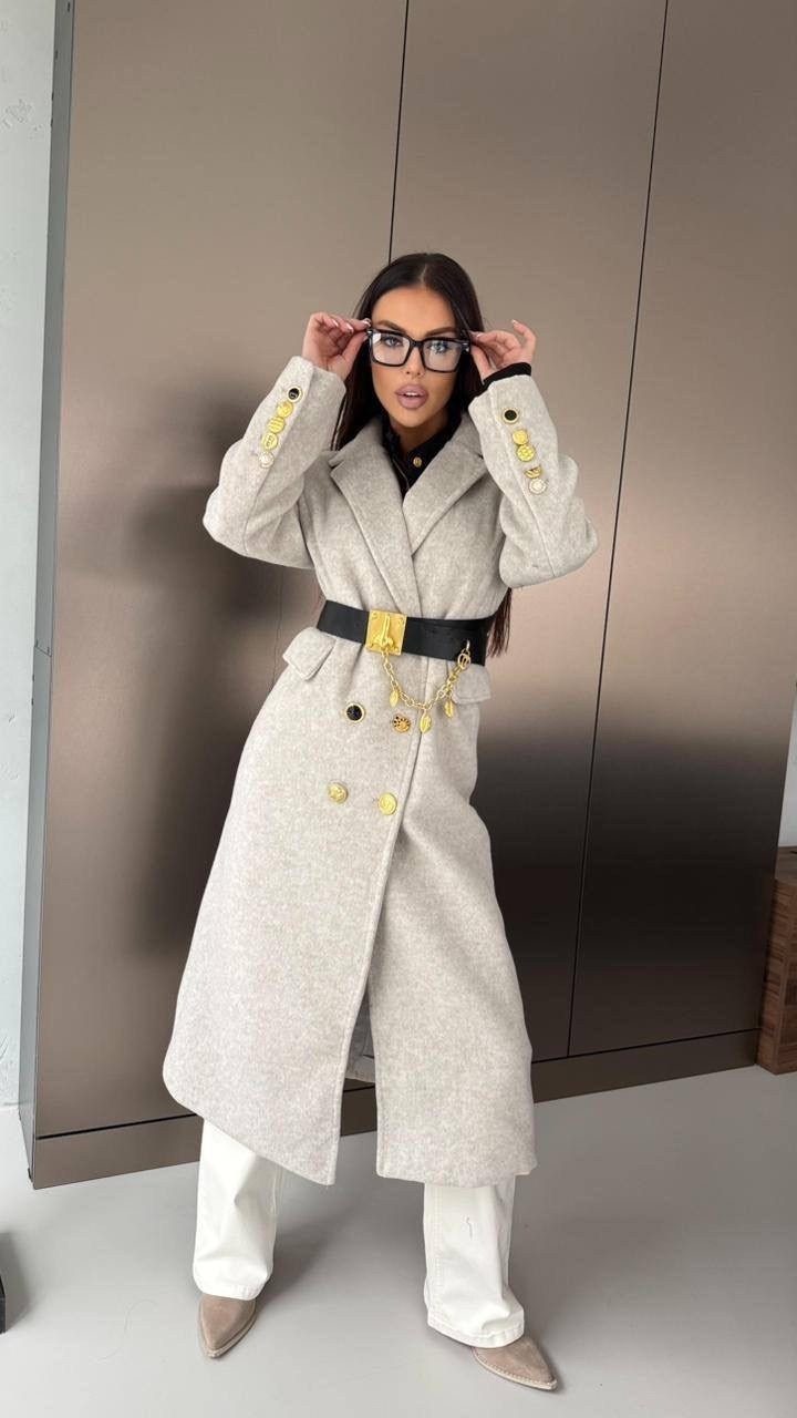 шерстяное пальто,пальто модное,стильное пальто,женское шерстяное пальто,пальто женское серое