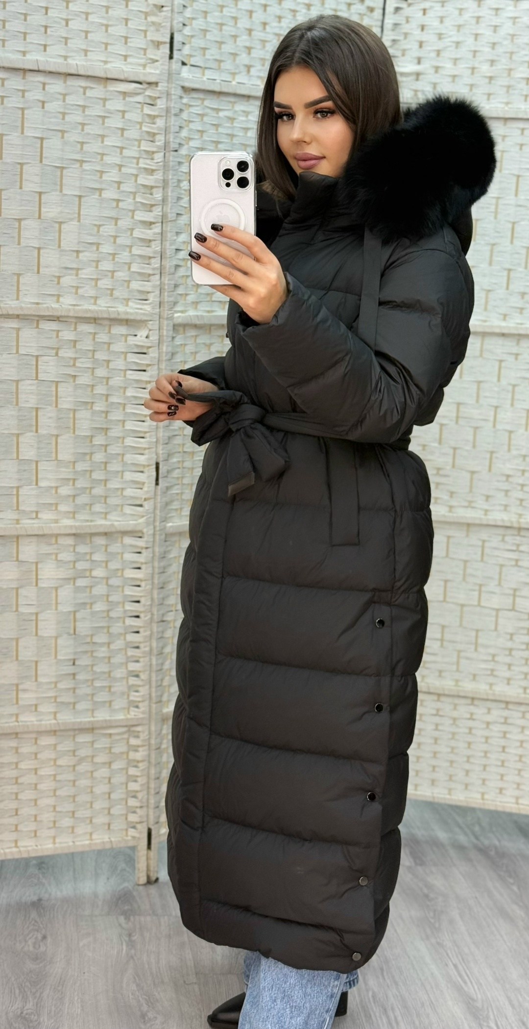 женские пуховики,пуховик удлиненная с капюшоном,пуховик,пуховик длинный,пуховик женский зимний