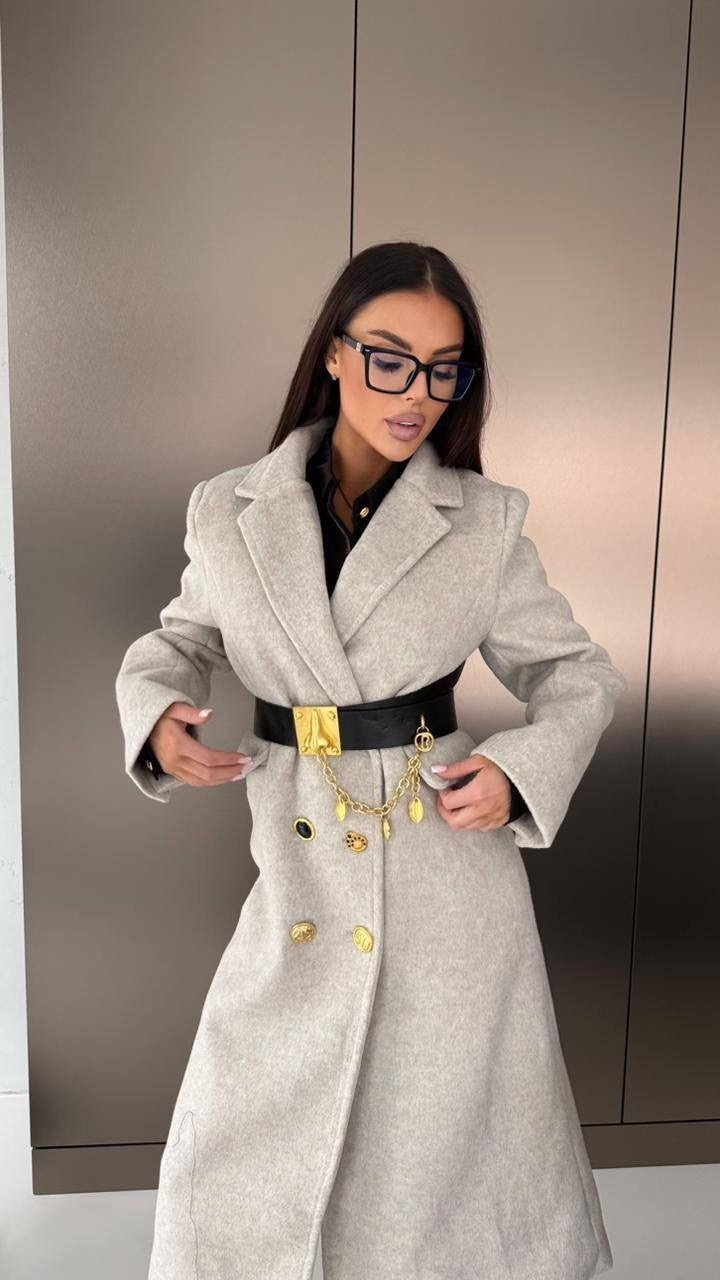 шерстяное пальто,пальто модное,стильное пальто,женское шерстяное пальто,пальто женское серое