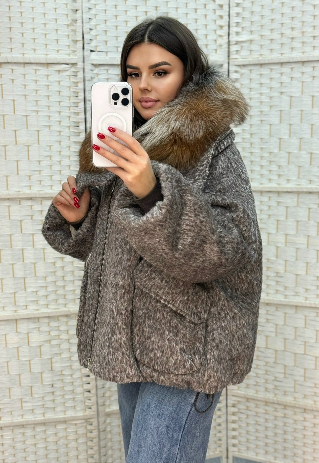 модная куртка,меховая куртка,пуховики с мехом,женский пуховик,куртка