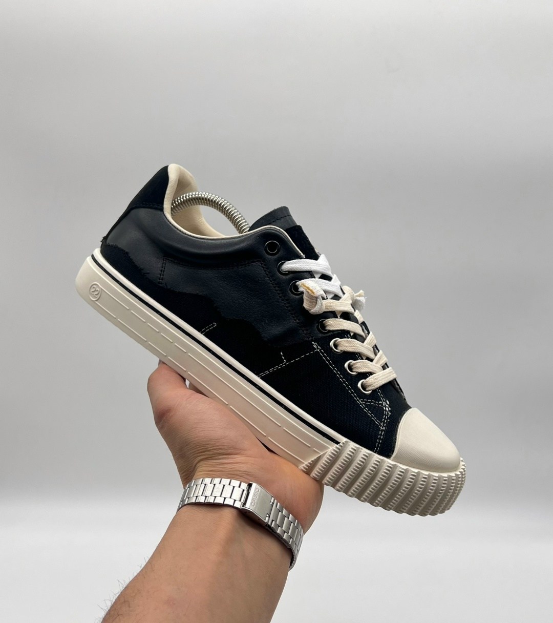 ,кеды maison margiela,maison margiela evolution кеды,кроссовки maison margiela,низкие кроссовки