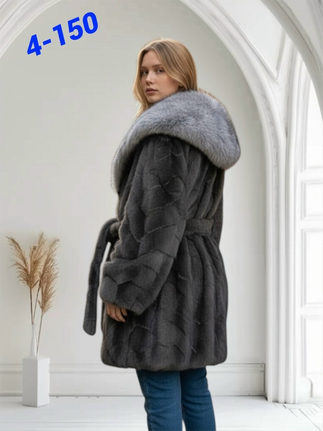 норковая шуба с капюшоном,шуба с воротником,норковая шуба,шуба норковая с чернобуркой алеф,фасоны норковых шуб