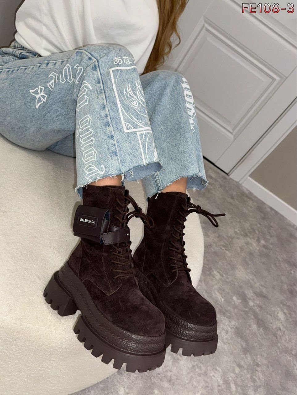 ботинки balenciaga,,стильные ботинки,ботинки зимние balenciaga женские, баленсиага