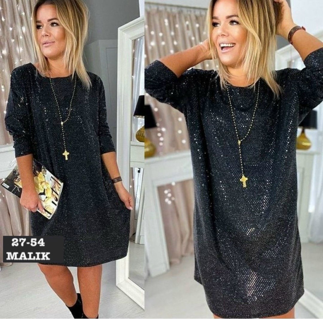 платье женская,платье оверсайз с люрексом,нарядное платье,трикотажное платье для полных,платье женское с пайетками