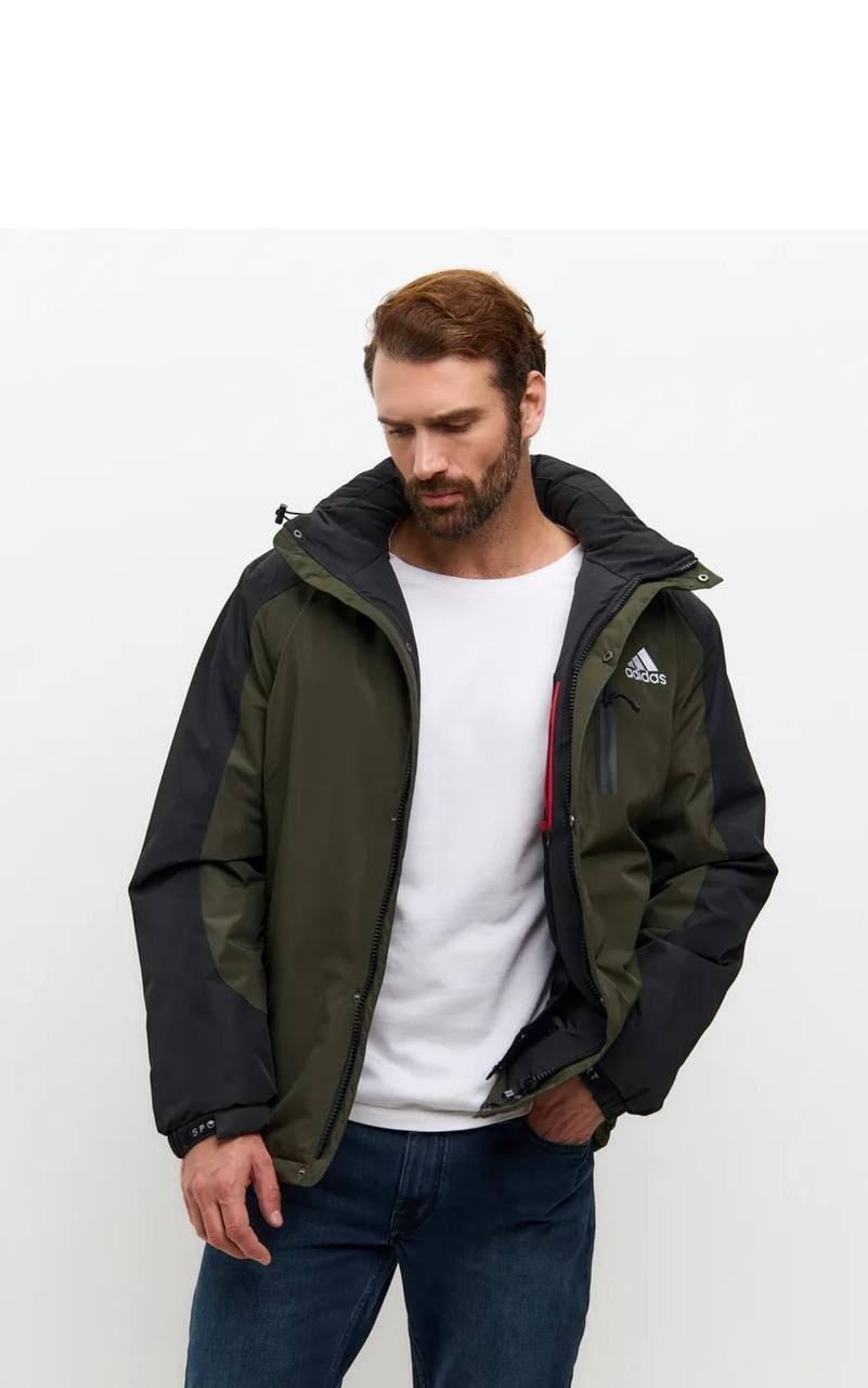 куртка мужская adidas,куртка зимняя с капюшоном adidas,куртка мужская зимняя с мембраной,куртка adidas traveer ins j,куртка адидас climaproof мужская