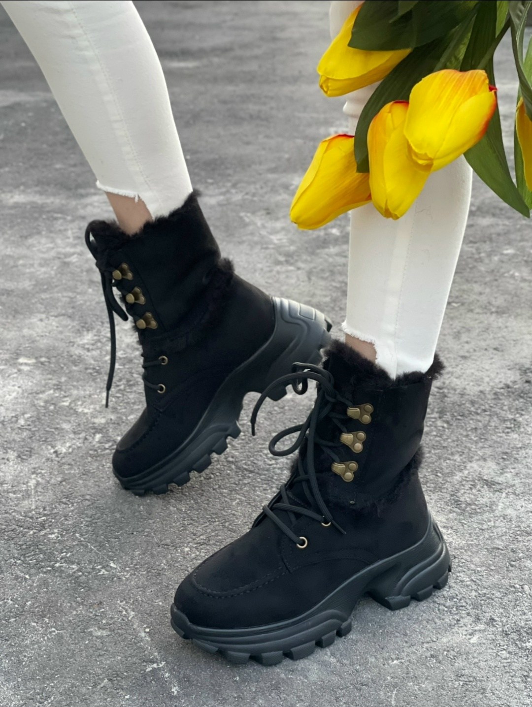 ,женская  зимняя,ботинки зимние женские,ботинки женские,желтые челси ботинки