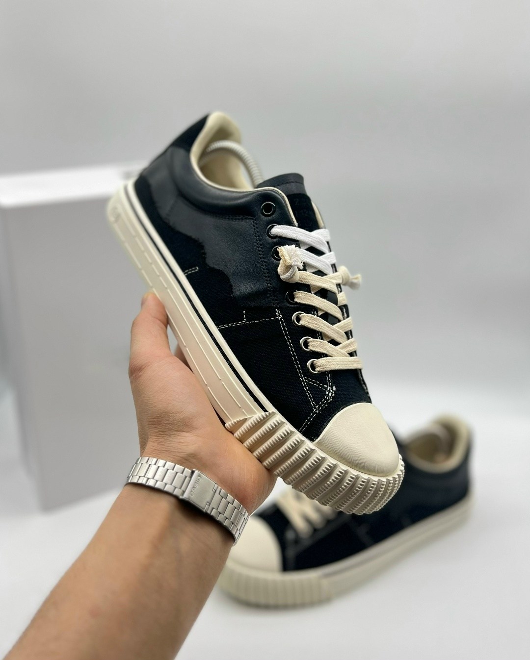 ,кеды maison margiela,maison margiela evolution кеды,кроссовки maison margiela,низкие кроссовки