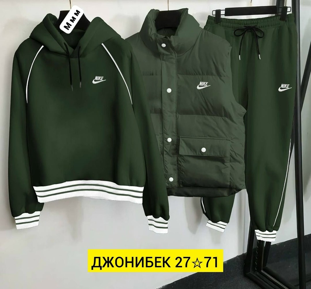 спортивный костюм тройка nike,костюм женский тройка,спортивный костюм nike на флисе,костюм на флисе,спортивные костюмы утепленные