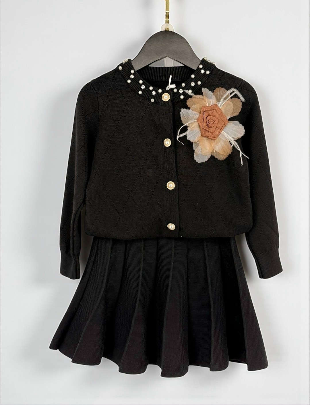 кардиган для девочек,комплект одежды для девочек,кофта для девочек,костюм с юбкой для девочки,кардиган детский