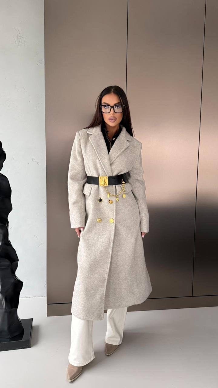 шерстяное пальто,пальто модное,стильное пальто,женское шерстяное пальто,пальто женское серое
