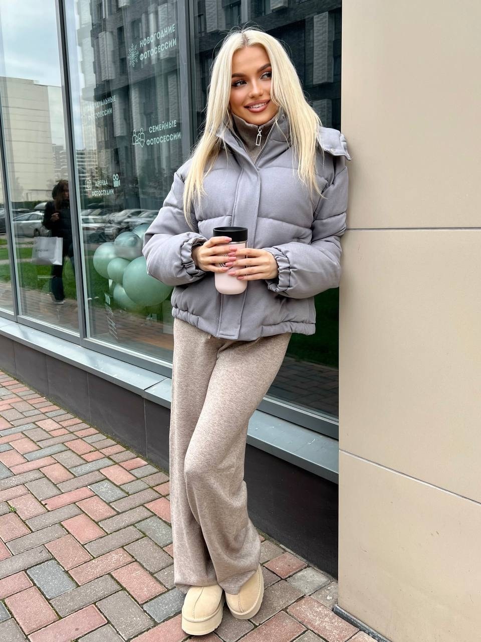 демисезонная куртка,куртка модная,стильная куртка,куртка оверсайз,комплект куртка