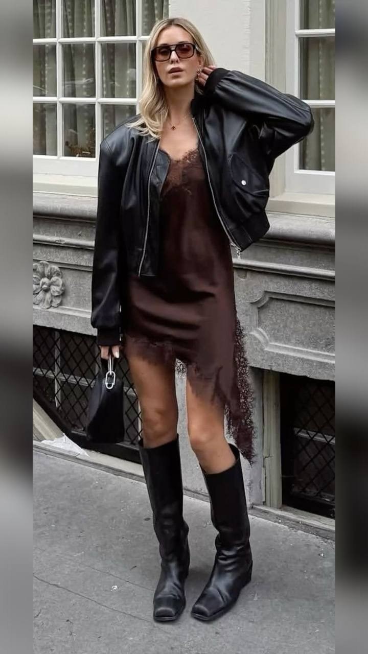 стильные наряды,шелковое платье комбинация,платье комбинация,шелковое платье,платье стиль