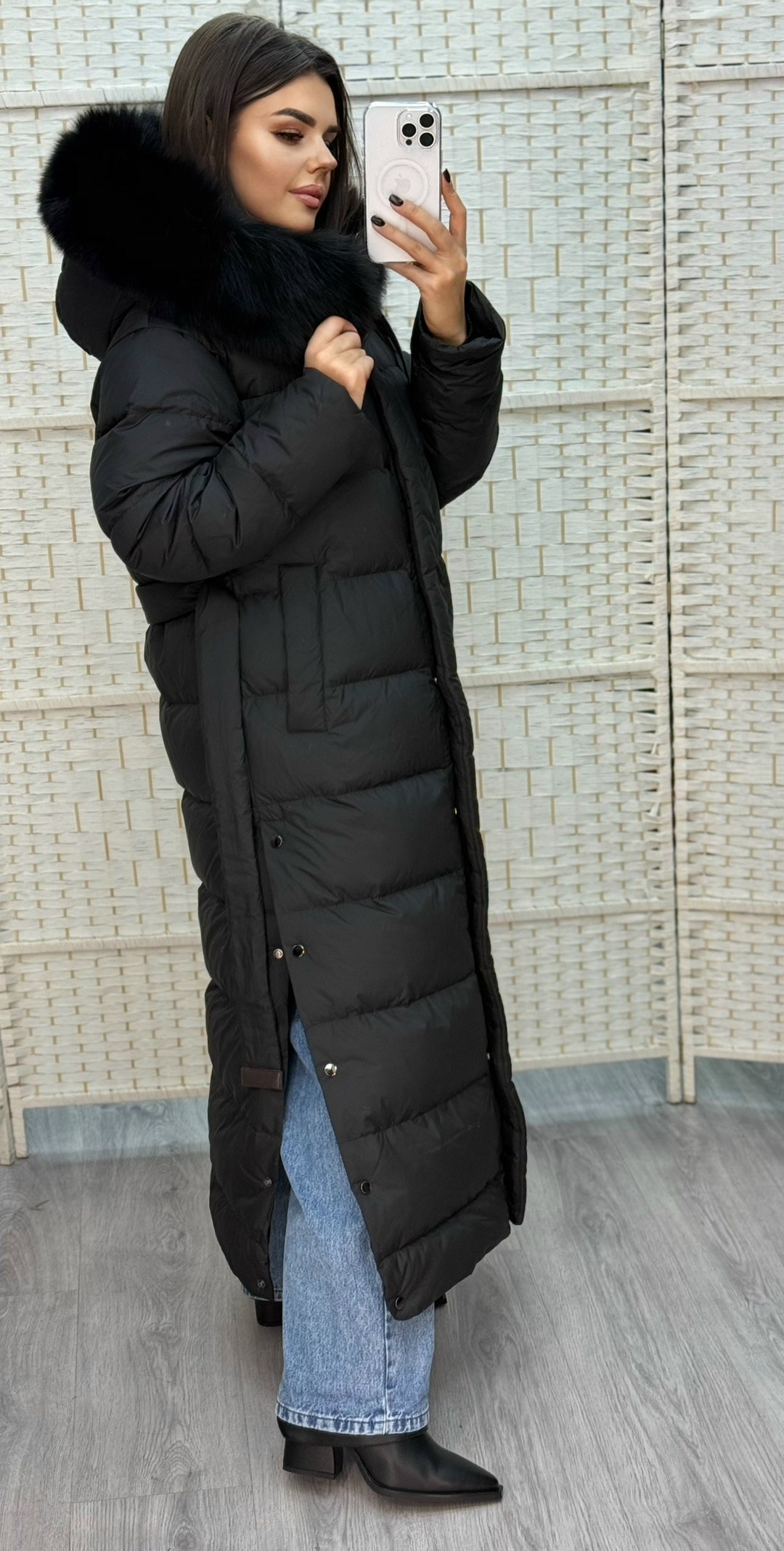 женские пуховики,пуховик удлиненная с капюшоном,пуховик,пуховик длинный,пуховик женский зимний