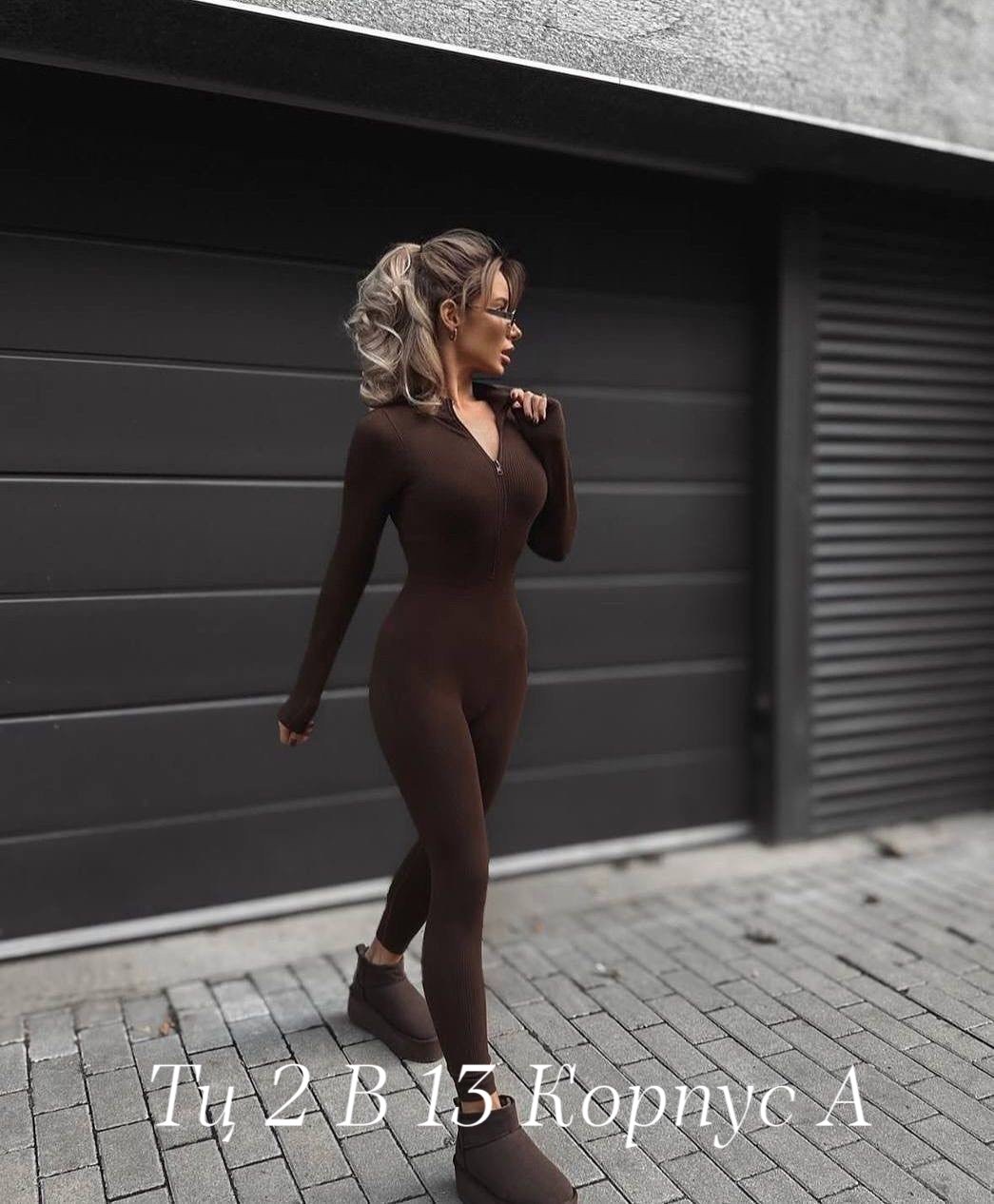 комбинезон женский трикотажный,женские комбинезоны,спортивный комбинезон женский,комбинезон с длинными рукавами,облегающий комбинезон