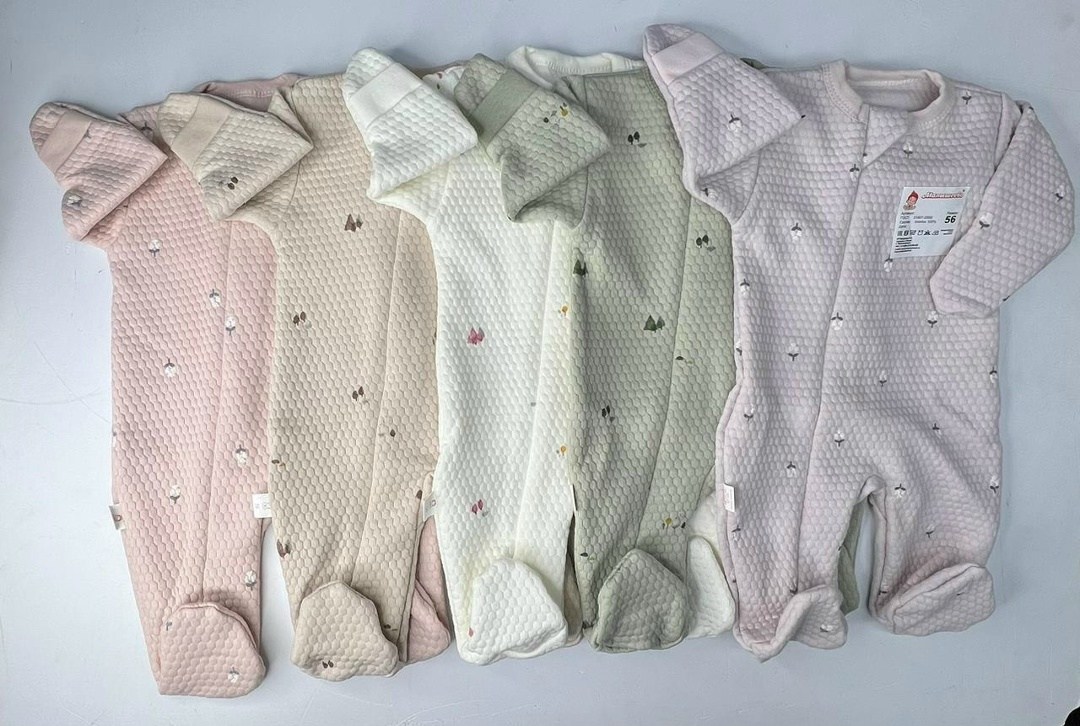 комбинезон трия для новорожденных,одежда для новорожденного,комбинезон для новорожденного,слип комбинезон,комбинезон детский