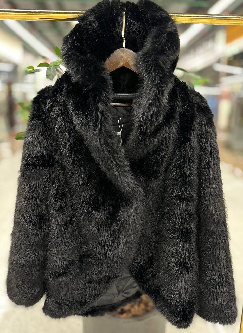 шуба искусственная,шуба искусственная экошуба зимняя с капюшоном,шуба с капюшоном,шуба искусственная женская,шубка