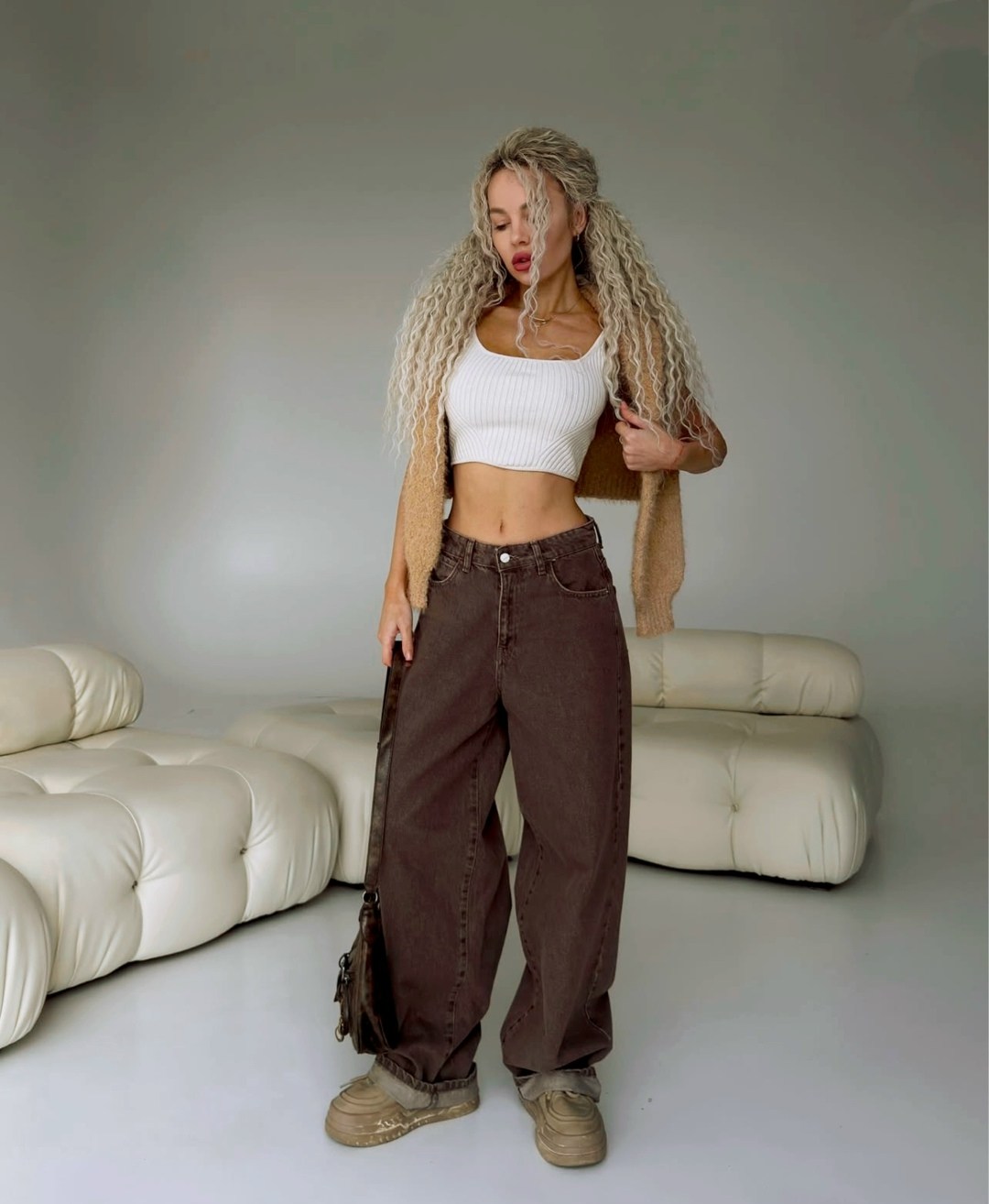 джинсы широкие,джинсы коричневые,женские джинсы,брюки джинсы,женские широкие джинсы