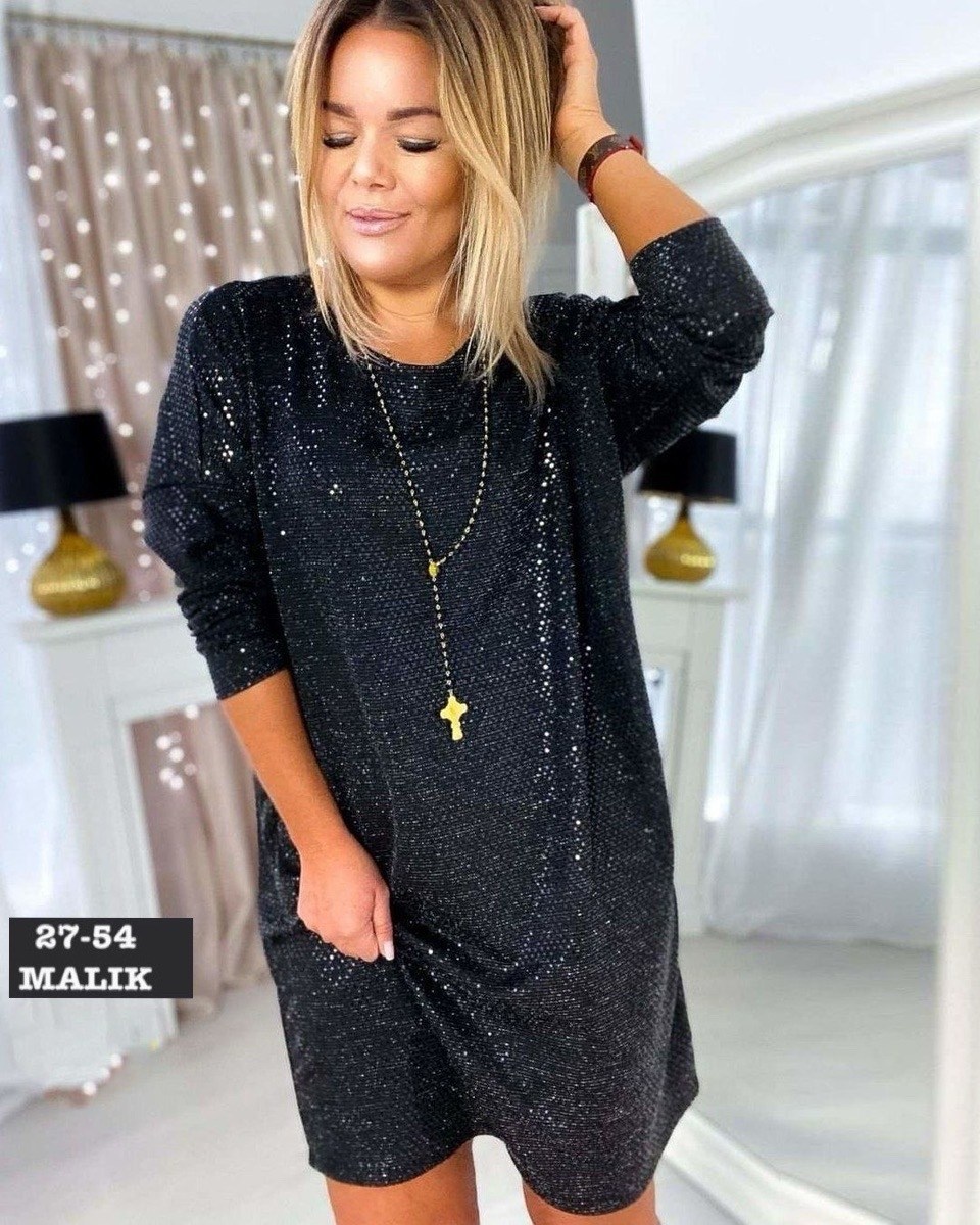 платье женская,платье оверсайз с люрексом,нарядное платье,трикотажное платье для полных,платье женское с пайетками