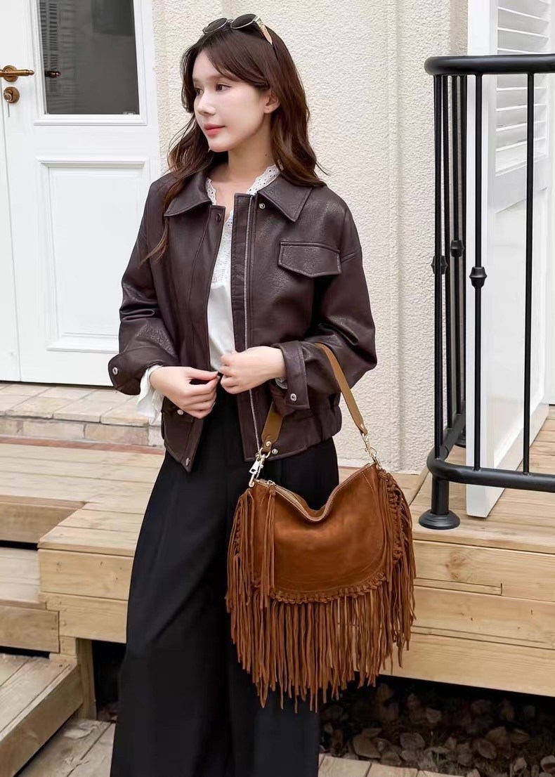 сумка через плечо с бахромой,замшевая сумка,сумка с кисточками,сумка с бахромой,женская замшевая сумка