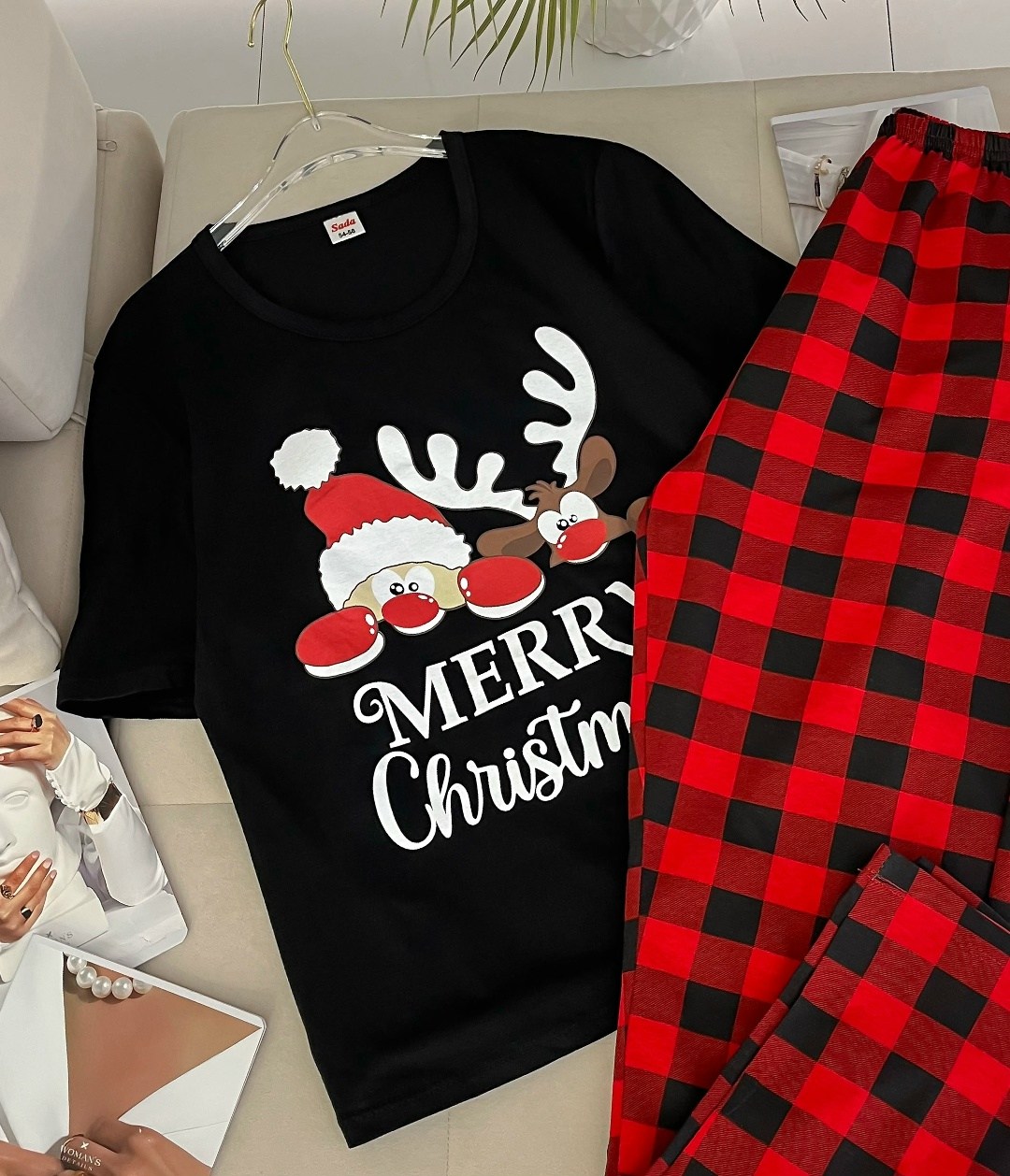 пижама новогодняя,пижама женская новогодняя,пижама мужская новогодняя,пижама новогодняя family look,пижамы женски