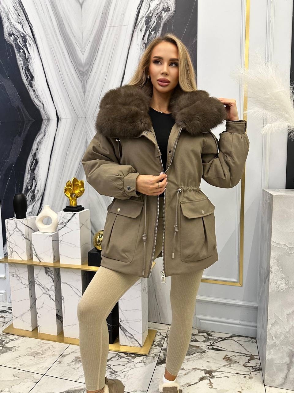 парка с мехом,пуховики с мехом,парка женская,стильная куртка,пуховики с натуральным мехом