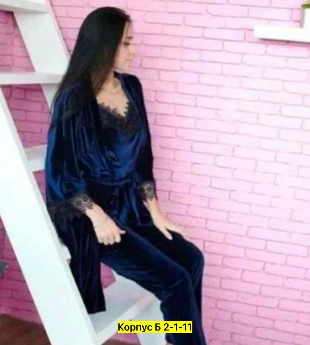 комплект пижама,пижама комплект женская,комплект пижама женский бархат,комплект пижама 4-ка бархат,велюровый комплект