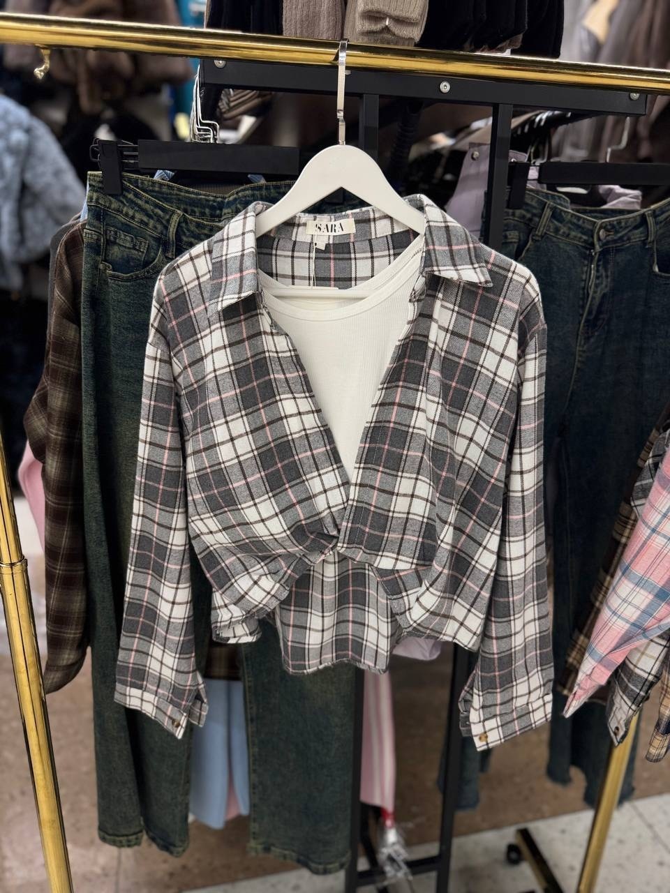 рубашка в клетку женская оверсайз,рубашка в клетку женская,рубашка в клетку,женская рубашка,рубашка в клетку оверсайз теплая