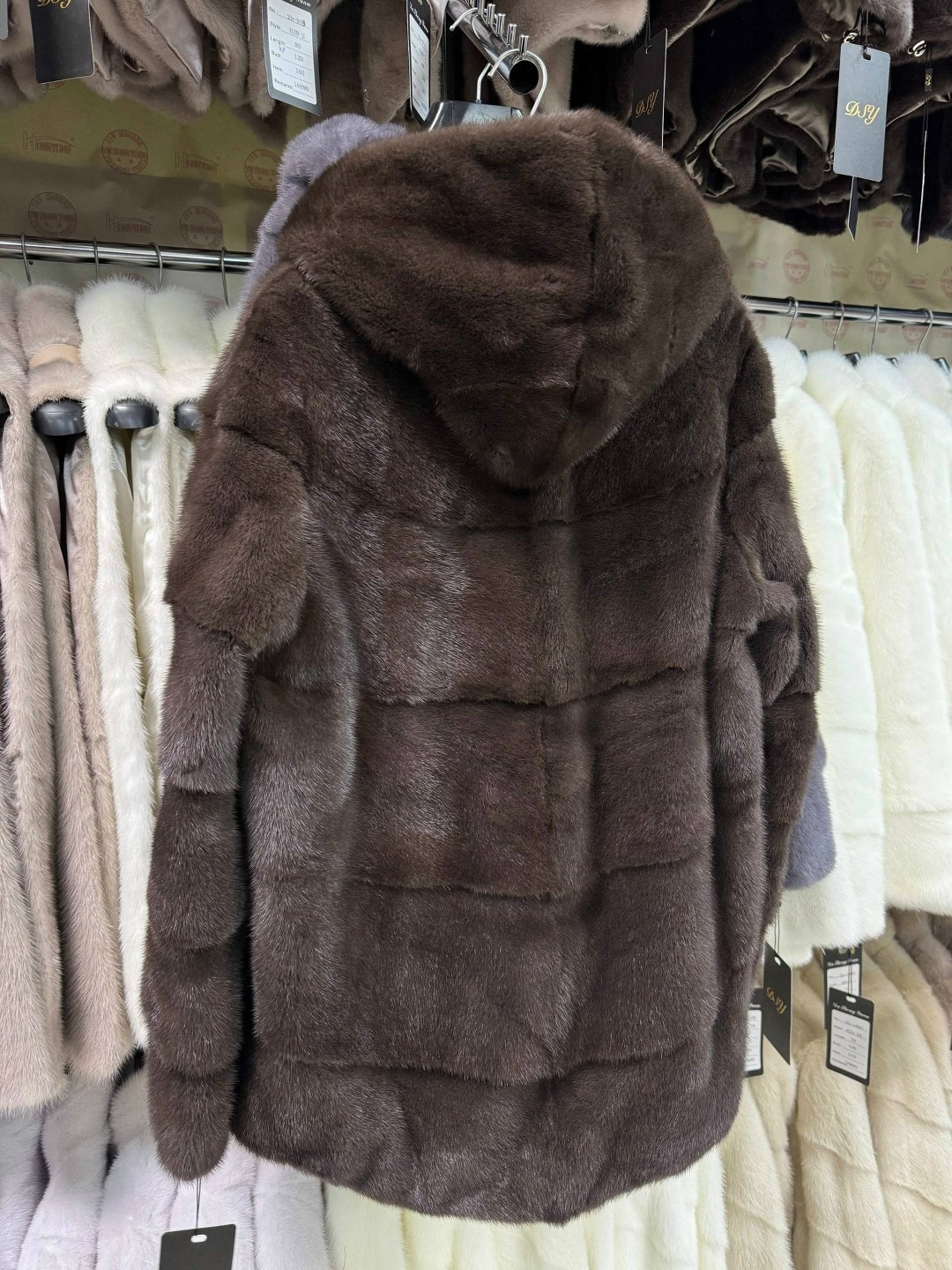 шубы норковые,шуба норковая с капюшоном,шуба норка,шуба из норки,shenglizhe норковые шубы