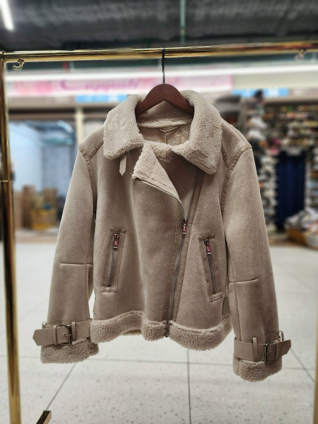 дубленка женская,зимние женские куртки из искусственной кожи,куртка из искусственной овчины,дубленка зара авиатор бежевая,куртка дубленка