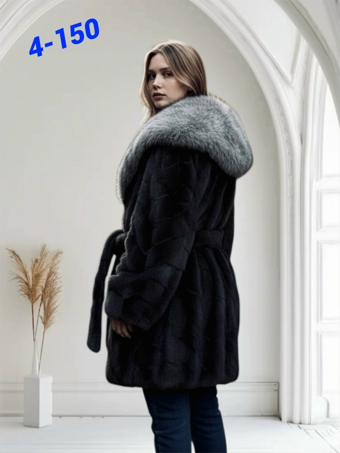 норковая шуба с капюшоном,шуба с воротником,норковая шуба,шуба норковая с чернобуркой алеф,фасоны норковых шуб