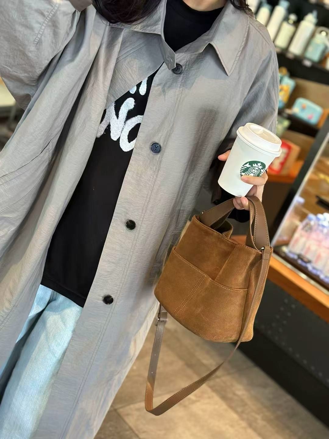 замшевая сумка,сумка повседневная,сумка модная,сумка большая,женская повседневная сумка