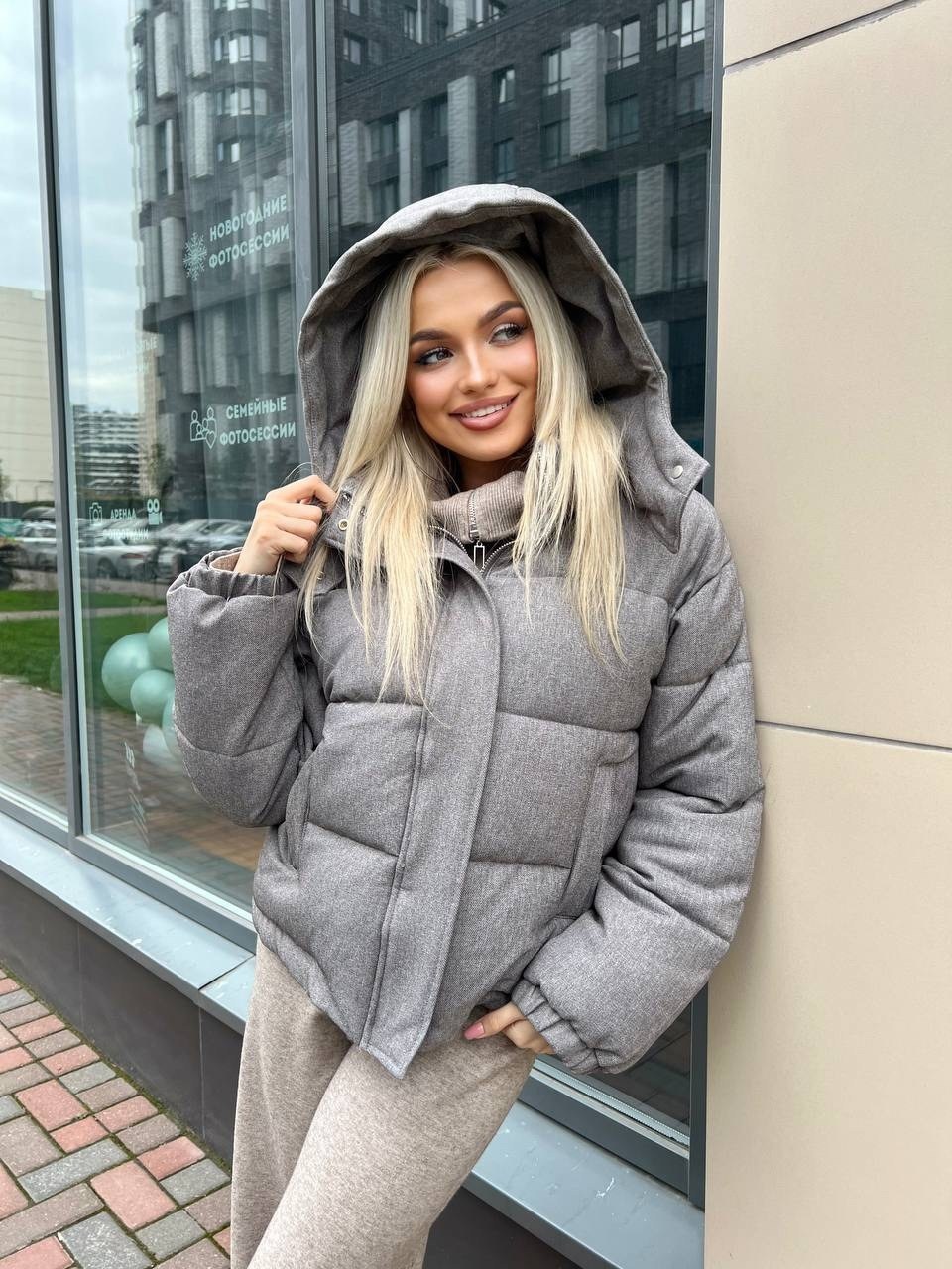 демисезонная куртка,куртка модная,стильная куртка,куртка оверсайз,комплект куртка