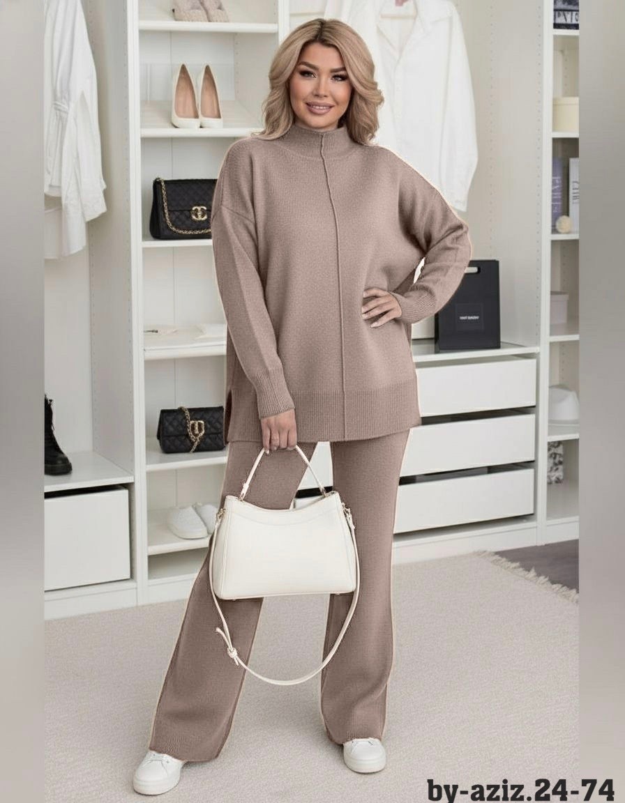трикотажные костюмы,трикотажный костюм с брюками женский,трикотажный костюм с брюкам,трикотажный брючный костюм,вязаные костюмы