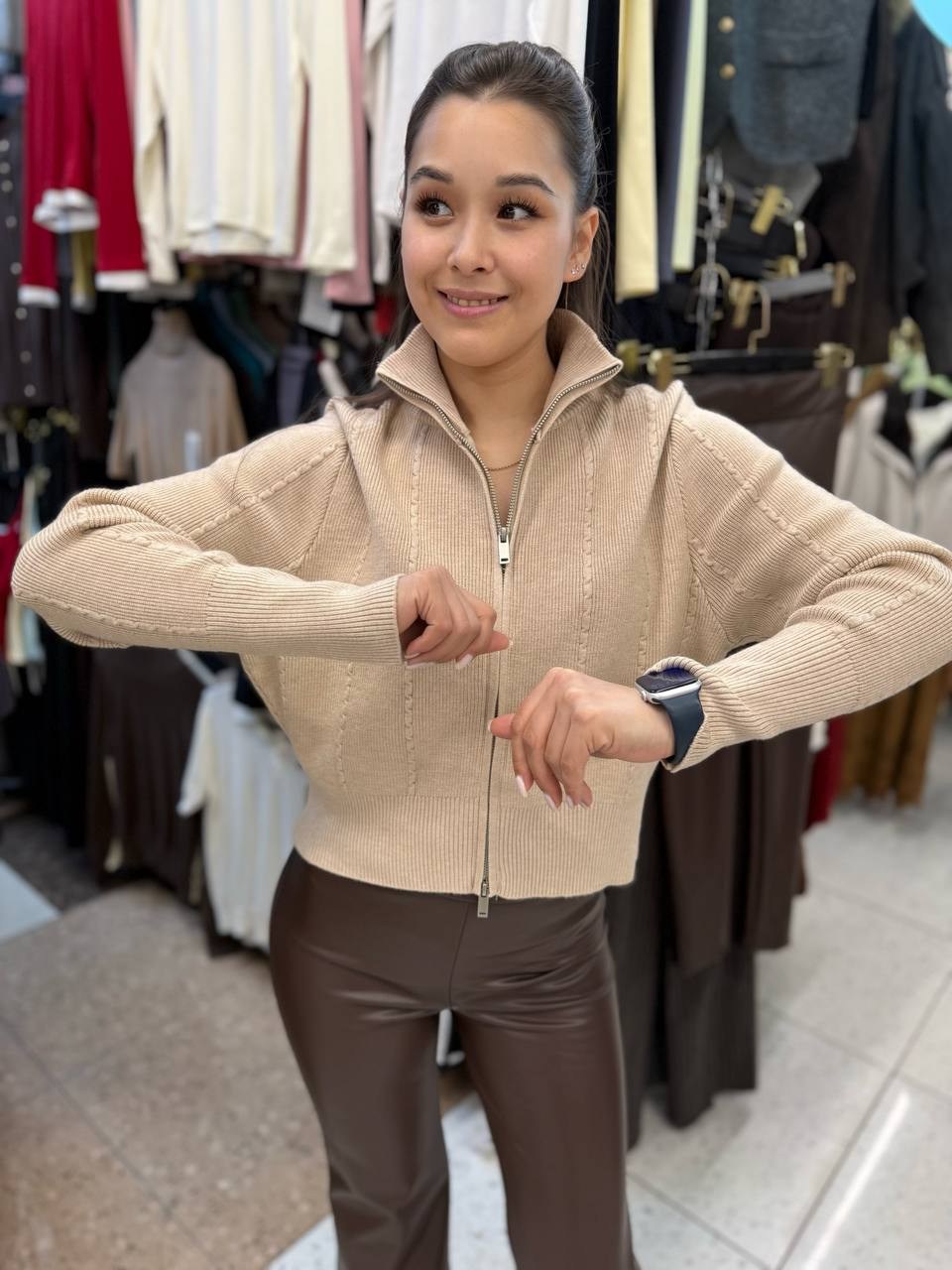 кофта женская,женский свитер на молнии,теплая кофта,женский свитер,свитер с замком