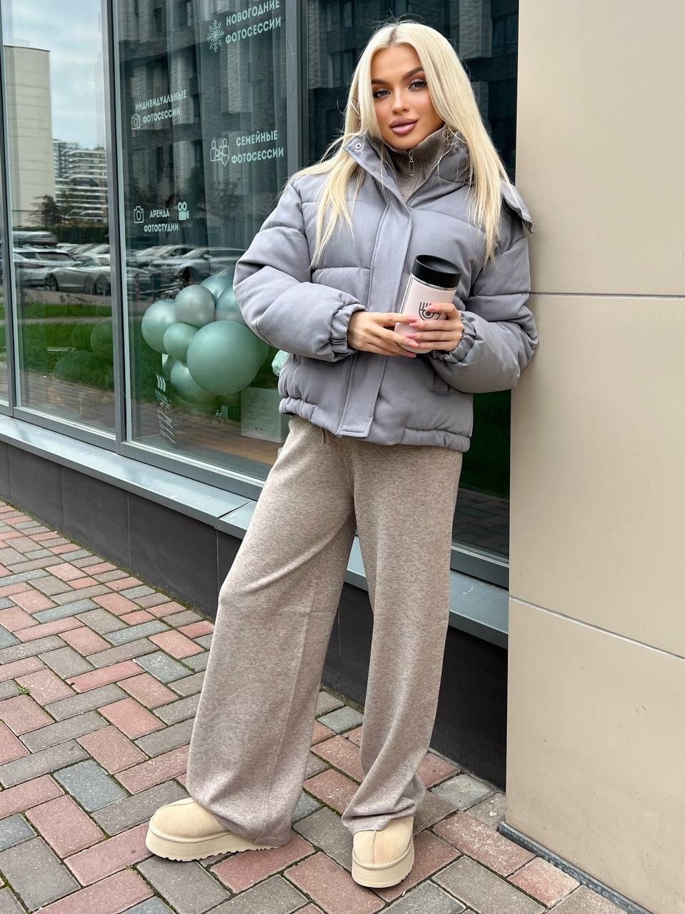 демисезонная куртка,куртка модная,стильная куртка,куртка оверсайз,комплект куртка